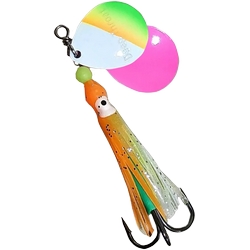 SPINNER LURE WHITE MEX HAT